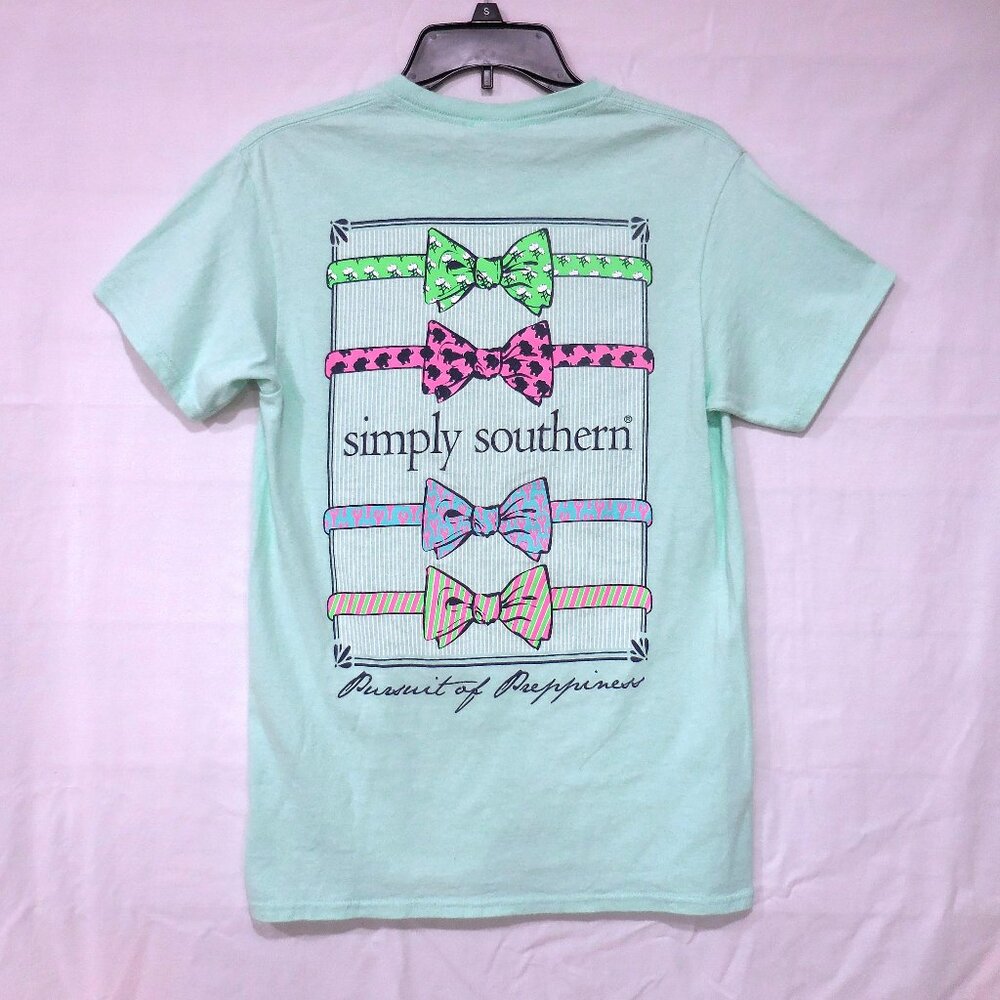 Simply Southern - Green Pursuit of Preppiness - Women's T-Shirt - Size Small